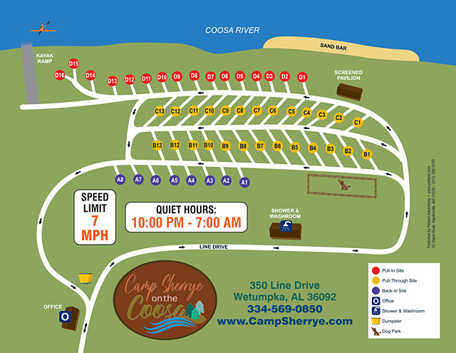 Camp Sherrye on the Coosa