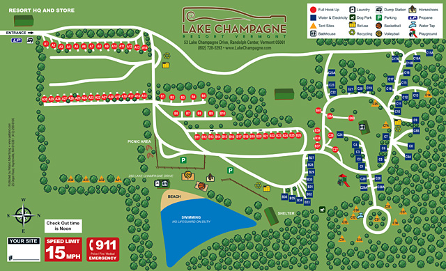 Lake Champagne Campground