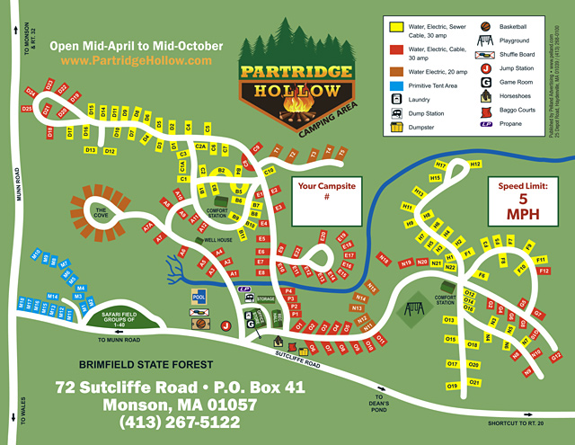 Partridge Hollow Camping Area