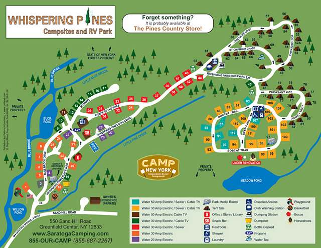 Whispering Pines Campsites & RV Park